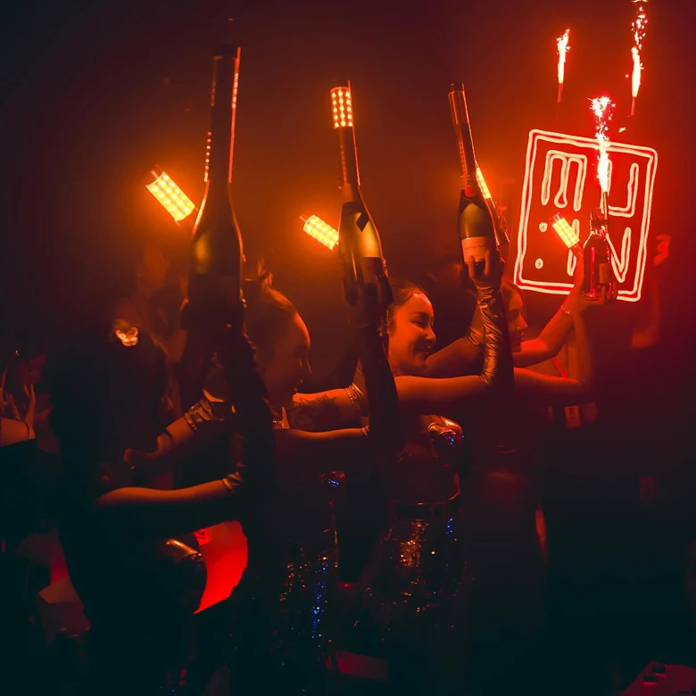 mu in bangkok. champagne show